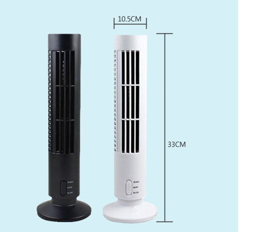 Mini ventilateur colonne USB Zeboora - vue arrière