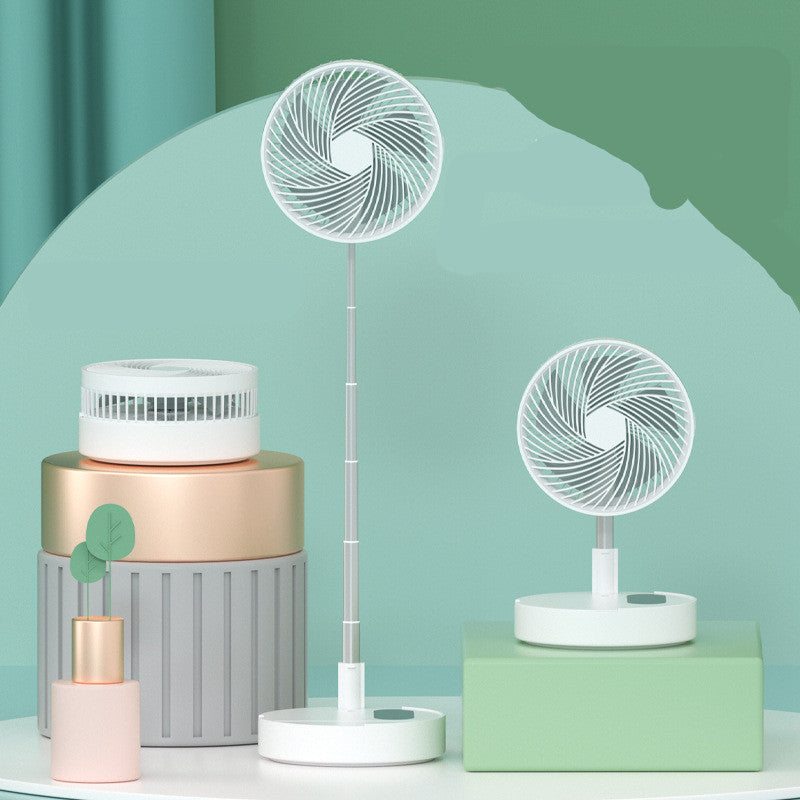 Mini ventilateur rechargeable Zeboora - vue de face