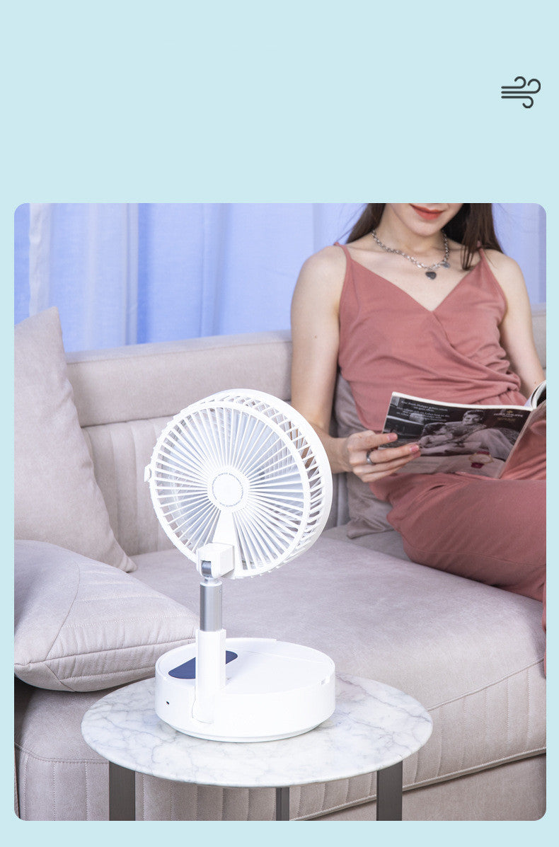 Mini ventilateur rechargeable Zeboora - vue arrière