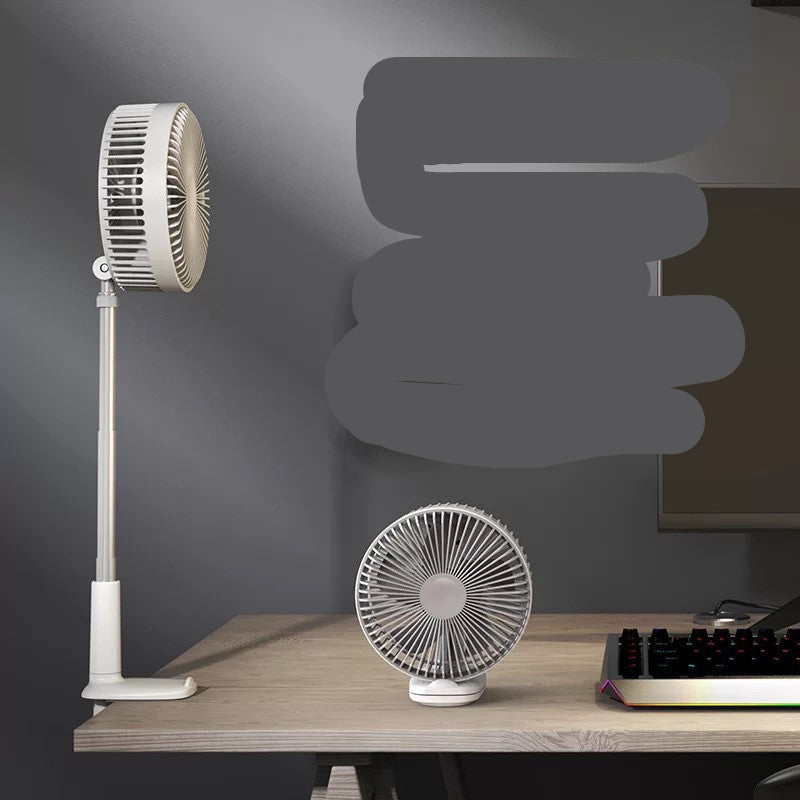 Mini ventilateur rechargeable Zeboora - en situation d'utilisation