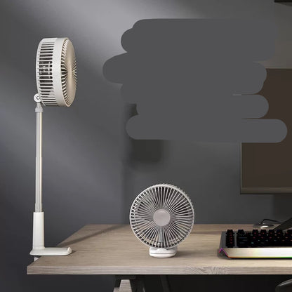 Mini ventilateur rechargeable Zeboora - présentation des coloris disponibles
