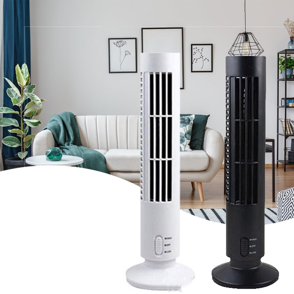 Mini ventilateur colonne USB Zeboora - vue de face
