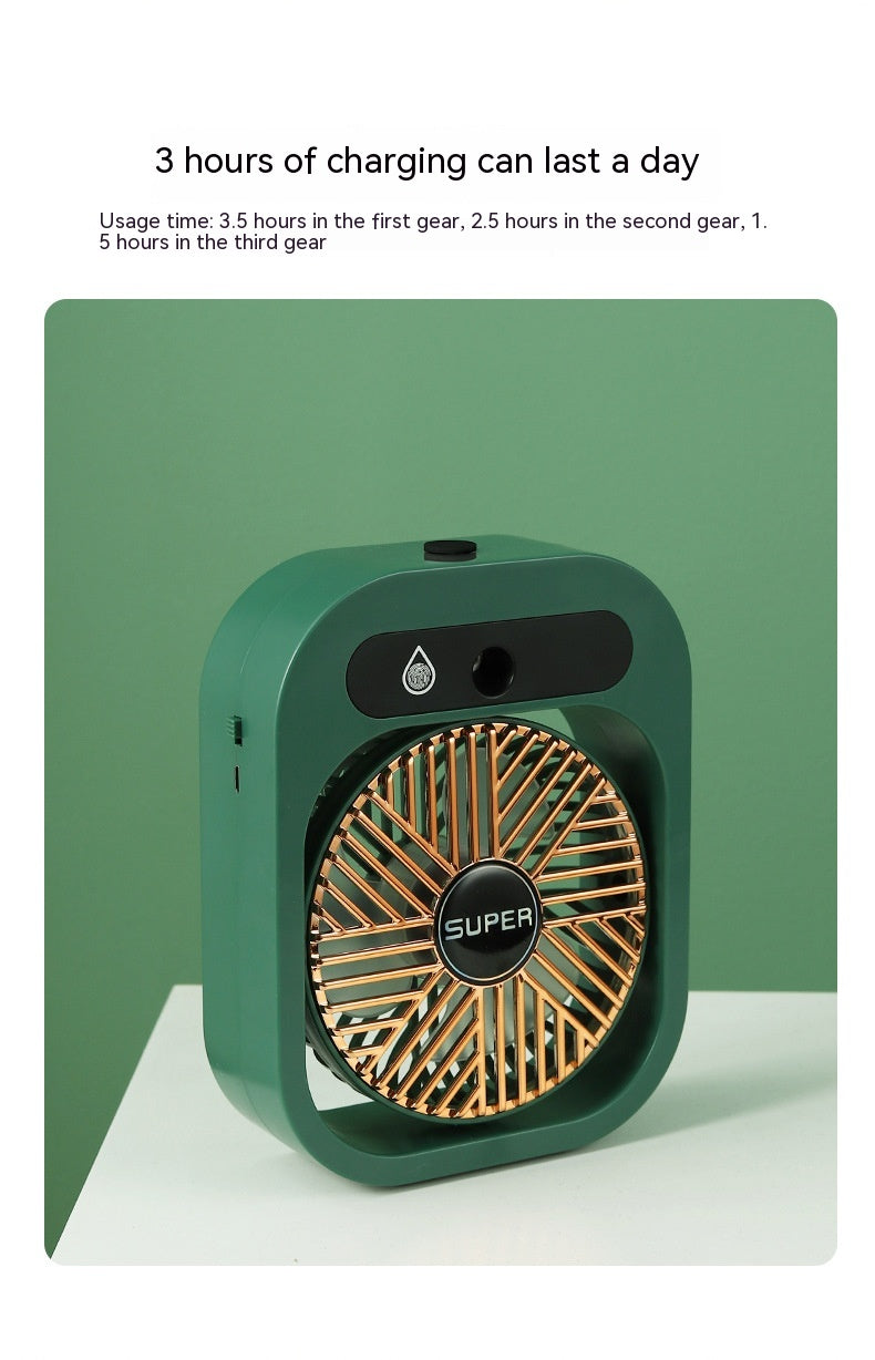 Ventilateur rafraîchissant Zeboora - packaging et contenu de la boîte