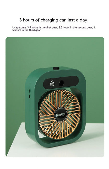 Ventilateur rafraîchissant Zeboora - packaging et contenu de la boîte