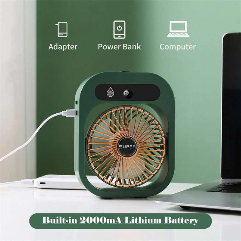 Ventilateur rafraîchissant Zeboora - en situation d'utilisation