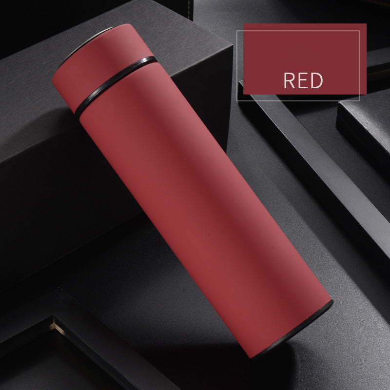 Bouteille isotherme en acier inoxydable Zeboora - gros plan sur le design