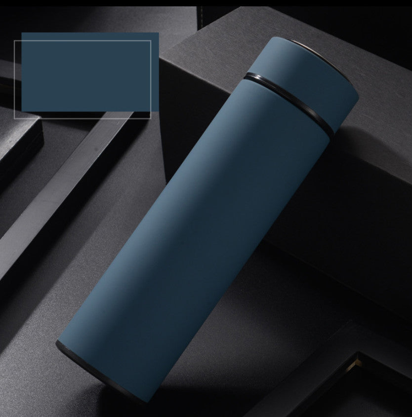 Bouteille isotherme en acier inoxydable Zeboora - détail du panneau de commande