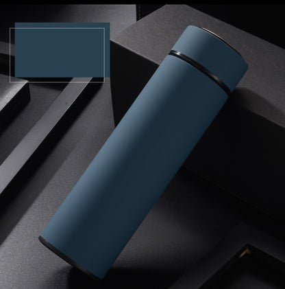 Bouteille isotherme en acier inoxydable Zeboora - détail du panneau de commande