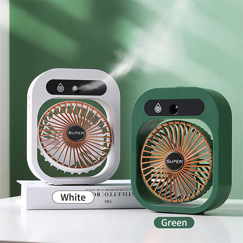 Ventilateur rafraîchissant Zeboora - vue de profil