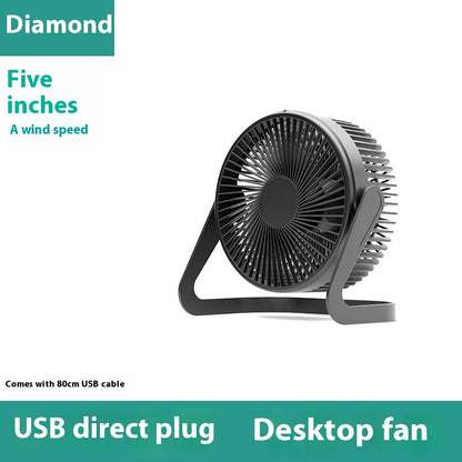 Mini ventilateur USB de bureau Zeboora - détail des commandes