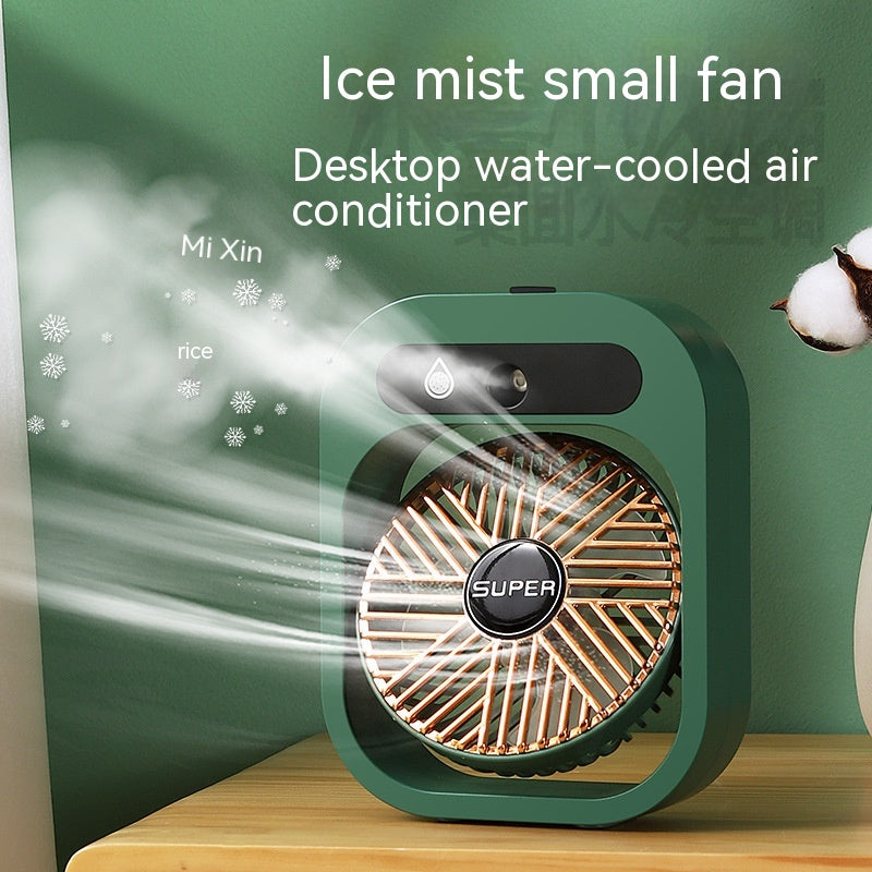 Ventilateur rafraîchissant Zeboora - vue d'ensemble avec accessoires