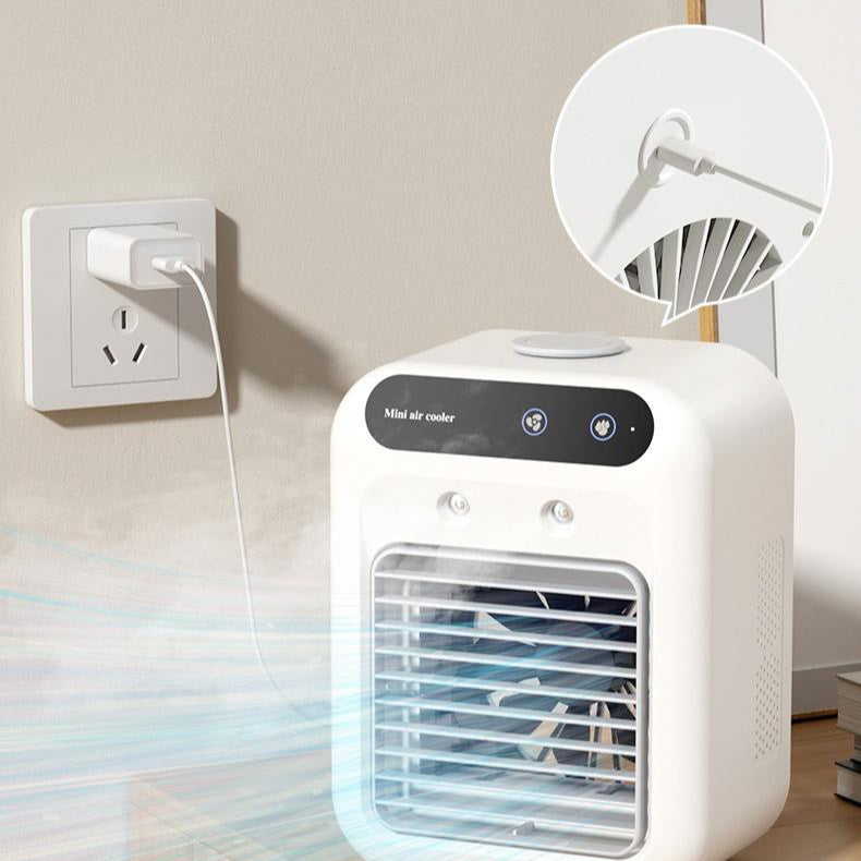 Refroidisseur d'air portable Zeboora - détail du panneau de commande