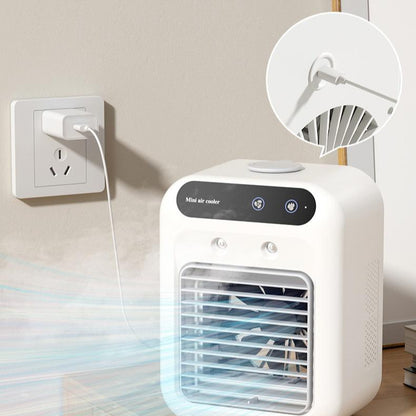 Refroidisseur d'air portable Zeboora - détail du panneau de commande