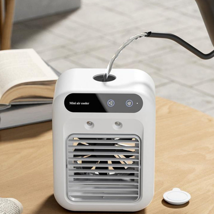 Refroidisseur d'air portable Zeboora - vue de profil